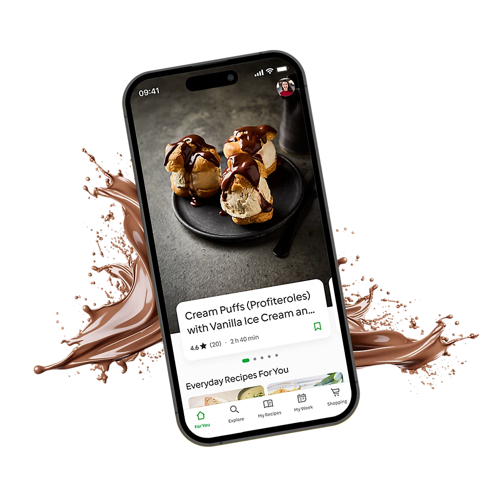 Cookidoo recipe platform on Thermomix TM7 screen